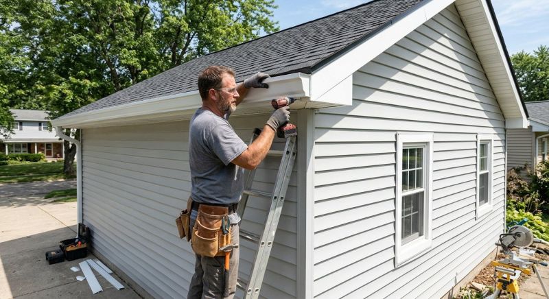 Aluminium Siding Installation